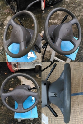 แกนคอพร้อมวงนวมพวงมาลัย เกียร์คอ จอโค้ง Datsun Japan