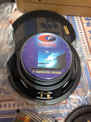 ชุดลำโพง ferris fr1063w 10นิ้ว+6.5แยกชิ้นกลางแหลมขายถูก ชุดลำโพง ferris fr1063w 10นิ้ว+6.5แยกชิ้นกลางแหลมขายถูก
