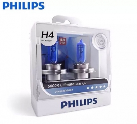 หลอดไฟหน้า Philips Ultimate White Light