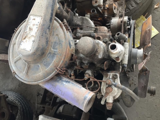 เครื่องยนต์ ISUZU-C240 เก่าเช็คนอกญี่ปุ่น รับประกัน  ราคา 40000 บาท มาติดเครื่องลองได้