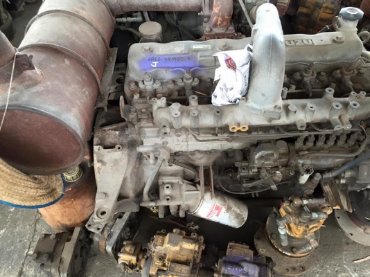 เครื่อง 6BD1TLJ เก่าเช็คนอกญี่ปุ่น รับประกัน  ราคา 140000 บาท มาติดเครื่องลองได้