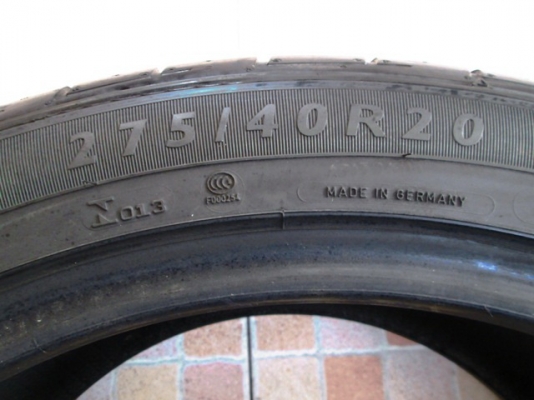 ขายยาง DUNLOP SPORT MAXX 275-40-20 ปี15 ดอกหนาๆ (1คู่) ขายยาง DUNLOP SPORT MAXX 275-40-20 ปี15 ดอกหนาๆ (1คู่)