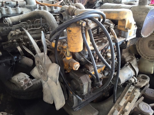 เครื่อง KOMATSU PC120-5 4D95L เก่าญี่ปุ่น รับประกัน  ราคา 120,000 บาท N มาติดเครื่องลองได้ เครื่องยนต์ ENGINE KOMATSU 4D95L