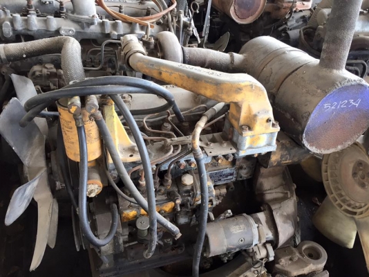 เครื่อง KOMATSU PC120-5 4D95L เก่าญี่ปุ่น รับประกัน  ราคา 120,000 บาท N มาติดเครื่องลองได้ เครื่องยนต์ ENGINE KOMATSU 4D95L