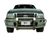 กันชนหน้า ผลิตจากสแตนเลส เกรด 304 สามารถติดตั้งได้กับรถทุกยี่ห้อ สินค้าจาก lwn 4x4