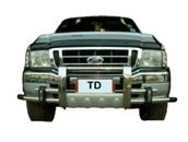 กันชนหน้า ผลิตจากสแตนเลส เกรด 304 สามารถติดตั้งได้กับรถทุกยี่ห้อ สินค้าจาก lwn 4x4