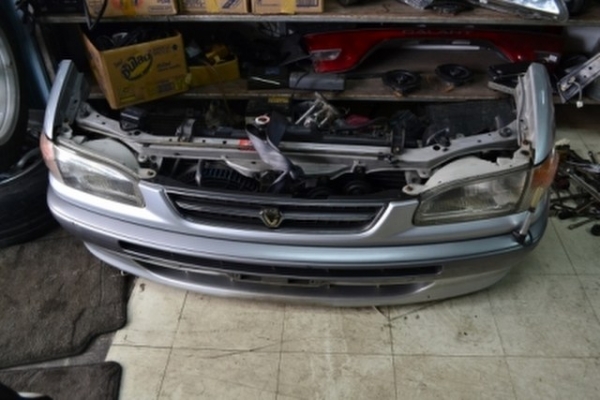 ขายแผงหน้าตัด ตัดศอก TOYOTA COROLLA AE111 อะไหล่รถยนต์ มือสอง