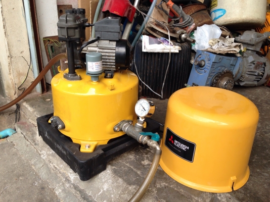 ขายปั้มน้ำอัตโนมัติ Mitsubishi 150W สภาพสวยเดิมๆ วิ่งนิ่ม ตรวจเช็คแรงดันเรียบร้อย ไม่มีรั่วซึม พร้อมใช้งาน ขายปั้มน้ำอัตโนมัติ Mitsubishi 150W สภาพสวยเดิมๆ วิ่งนิ่ม ตรวจเช็คแรงดันเรียบร้อย ไม่มีรั่วซึม พร้อมใช้งาน