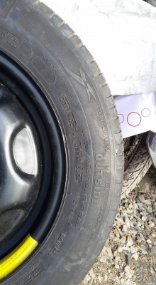 ยางพร้อมกระทะยาง  michelin 4รู 100    185/65 /14