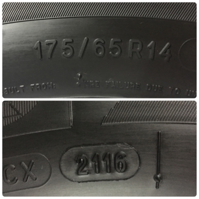 แม็กพร้อมยางป้ายแดง Honda Brio Amaze ตัวท๊อป 175-65-14