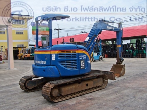 ขาย รถขุดแบคโฮ KOMATSU รุ่น PC50MR-2