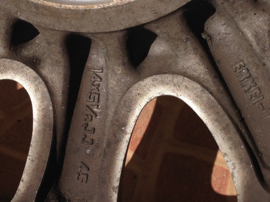 ล้อแม็คเดิมติดรถ ขอบ 14 4รู 100