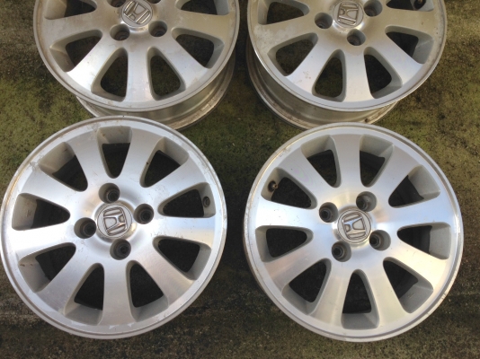 ล้อแม็คเดิมติดรถ ขอบ 14 4รู 100