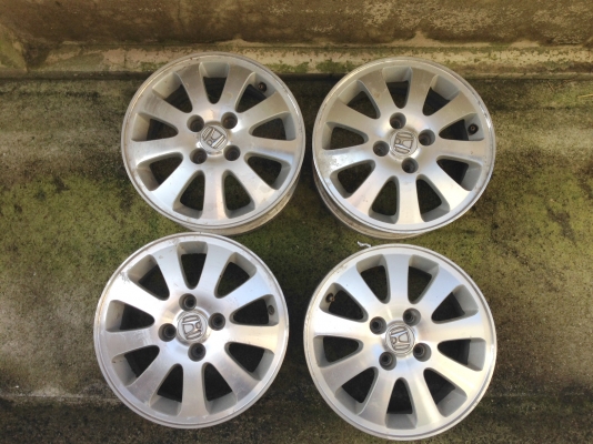 ล้อแม็คเดิมติดรถ ขอบ 14 4รู 100