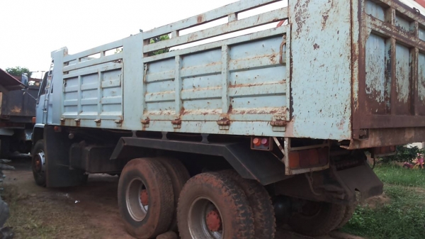 **860,000 บ.ต่อรอง/// 10ล้อ2เพลาดั้ม ISUZU ROCKY FXZ-240 (K) หัวขาวทำฟ้า เครื่อง+เกียร์ เดิม ช่วงล่า