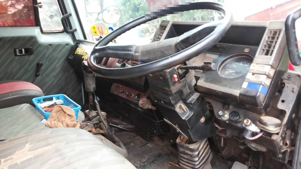 **860,000 บ.ต่อรอง/// 10ล้อ2เพลาดั้ม ISUZU ROCKY FXZ-240 (K) หัวขาวทำฟ้า เครื่อง+เกียร์ เดิม ช่วงล่า