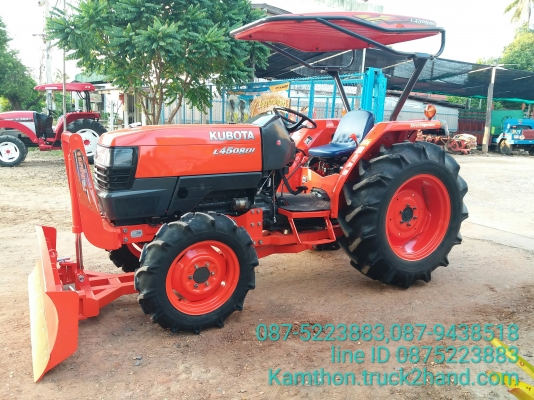ปัญญาแทรคเตอร์..จัดมาให้ครับ ด่วน!!!คูโบต้า L4508DIใบมีดคานล่างFD183 สภาพพร้อมใช้ จัดส่ง อเถิน จ.ลำปาง