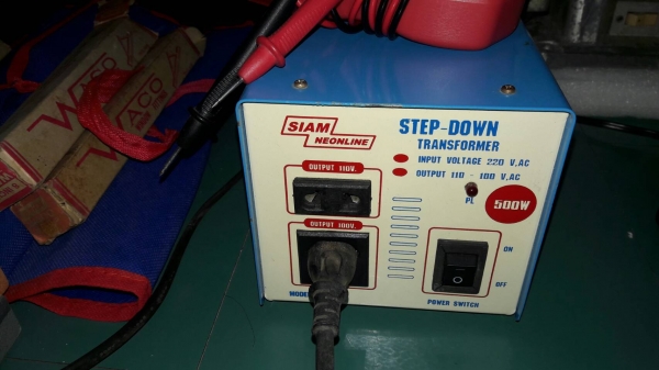 ขายหินเจียรแท่นRYOBI made in Japan.ใช้ไฟ100-110Vพร้อมหม้อแปลง220Vเป็น 100-110V