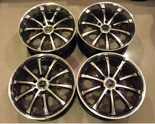 ล้อลาย W-Work ขอบ 20 กว้าง 8.5 หลัง 9.5 ราคาไม่แพง