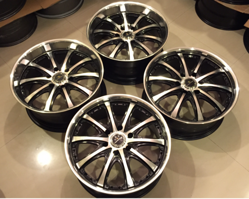 ล้อลาย W-Work ขอบ 20 กว้าง 8.5 หลัง 9.5 ราคาไม่แพง