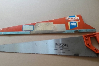 ขายเลื่อยลันดา24" SANDVIK 246  MADE IN SWEDEN.ใหม่เก่าเก็บ
