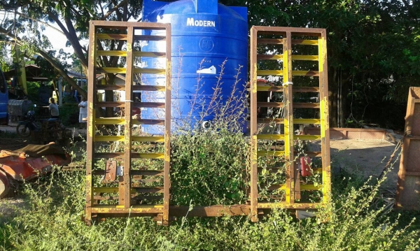 ขาย 6 ล้อ เทนเลอร์ลากรถเกี่ยว มีหางพับ คัสซีรถอีแต๋น เครื่อง ISUZU 74 แรงม้า