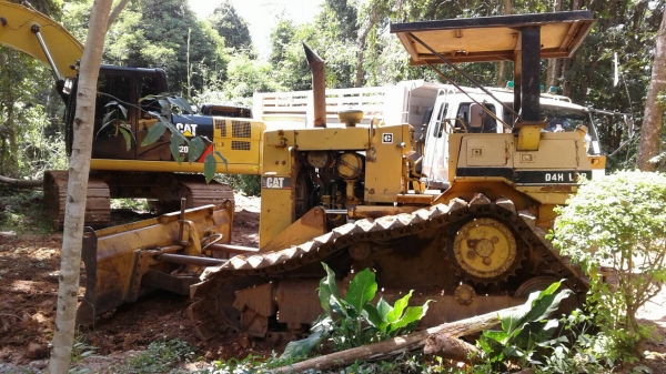 ขาย แทรคเตอร์ CAT D4H ตีนเป็ด เอกสารใบซื้อขาย