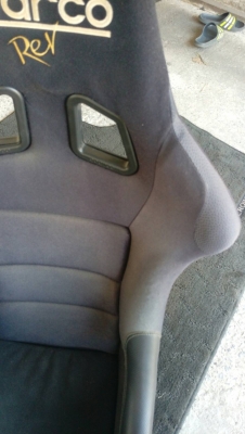 เบาะแท้หลังแข็ง Sparco Rev ใส่ได้ซ้ายขวา เบาะแท้หลังแข็ง Sparco Rev ใส่ได้ซ้ายขวา