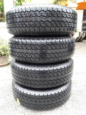 ยางbridgestone 245/70/16 ถอดป้ายแดงปี16 ชุดล่ะ 13,500