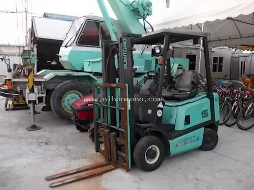 รถยก นำเข้าจากญี่ปุ่น SUMITOMO  09-FG15PVIIFE รหัสสินค้า 80803026 ใช้น้ำมันเบนซินและแก๊สได้