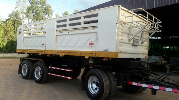 ขายลูกพ่วงสวยขั้นเทพ สามมิตร สามคานแท้ปี 56  เดิมๆหมดสีเดิม ยางใหม่หมด ราคาต่อลองได้ครับ รถสวยสภาพ90\%