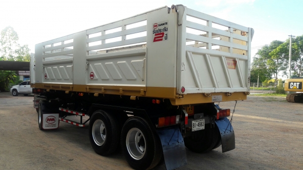 ขายลูกพ่วงสวยขั้นเทพ สามมิตร สามคานแท้ปี 56  เดิมๆหมดสีเดิม ยางใหม่หมด ราคาต่อลองได้ครับ รถสวยสภาพ90\%