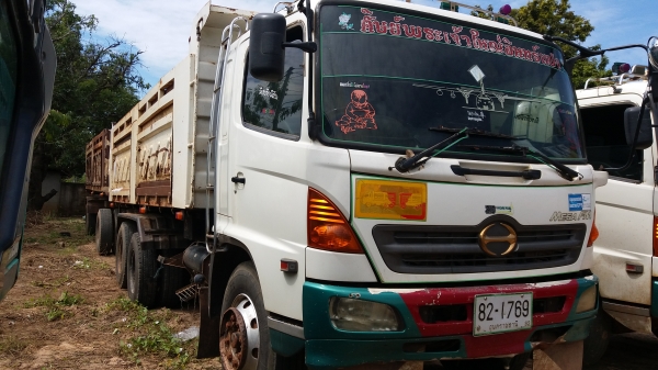 ขาย 1,490,000 Hino Mega. 260 ปี 49 สิบล้อดั้มแม่=ลูก 2คาน หัวบาง ยางดี คัชซีสวย รถสวยพร้อมใช้เอกสารพ