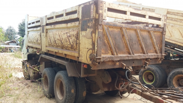 ขาย 1,490,000 Hino Mega. 260 ปี 47 สิบล้อดั้มแม่=ลูก 2คาน หัวบาง ยางดี คัชซีสวย รถสวยพร้อมใช้เอกสารพ