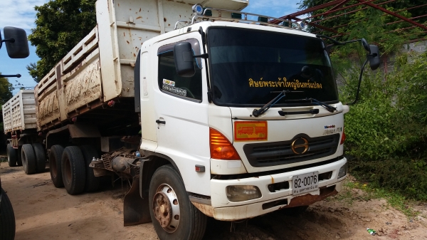 ขาย 1,490,000 Hino Mega. 260 ปี 47 สิบล้อดั้มแม่=ลูก 2คาน หัวบาง ยางดี คัชซีสวย รถสวยพร้อมใช้เอกสารพ
