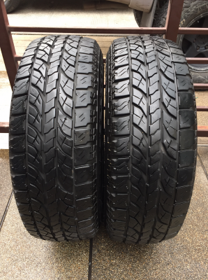 ยางคู่ All Yokohama 245 70 16 ปี14 ดอกเต็ม ไม่มีปะ ราคาไม่แพง