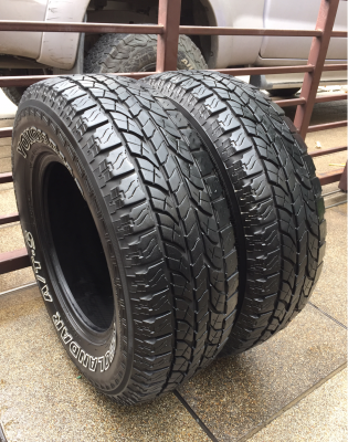 ยางคู่ All Yokohama 245 70 16 ปี14 ดอกเต็ม ไม่มีปะ ราคาไม่แพง