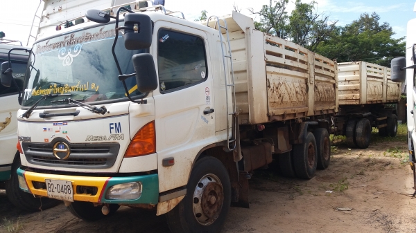 ขาย 1,490,000 Hino Mega. 260 ปี 48สิบล้อดั้มแม่=ลูก 2คาน หัวบาง ยางดี คัชซีสวย รถสวยพร้อมใช้เอกสารพร