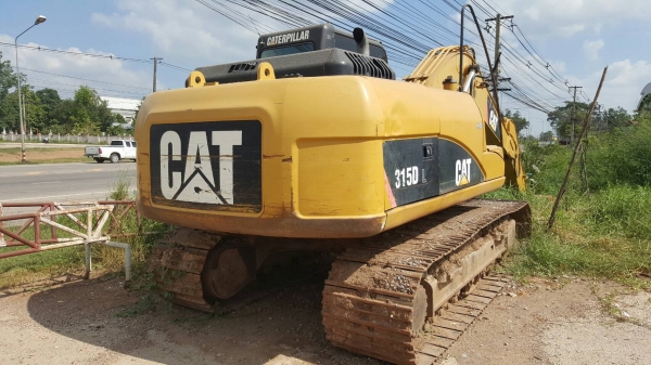 ขาย แบคโฮ CAT 315D จดทะเบียนปี 56 รถใช้งานน้อย ระบบไฟครบ ที่โคนบูมมีเชื่อมหน่อย เอกสารเล่มทะเบียนเต็ม ราคาต่อรองได้