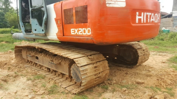 ขายรถขุดแบ็คโค EX200-3ไฟฟ้าเต็ม เล่มทะเบียน สภาพสวยทำงานเร็ว เอวแน่น