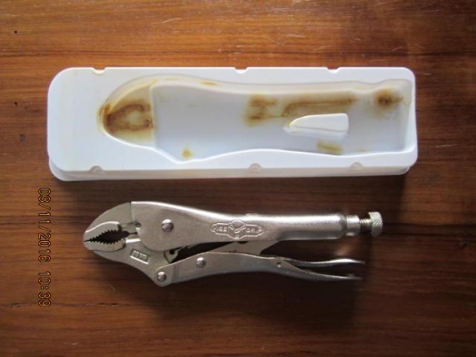 ขายคีมล็อกVISE-GRIP 10WR Made in USA.งานเก่าเก็บยี่สิบกว่าปี