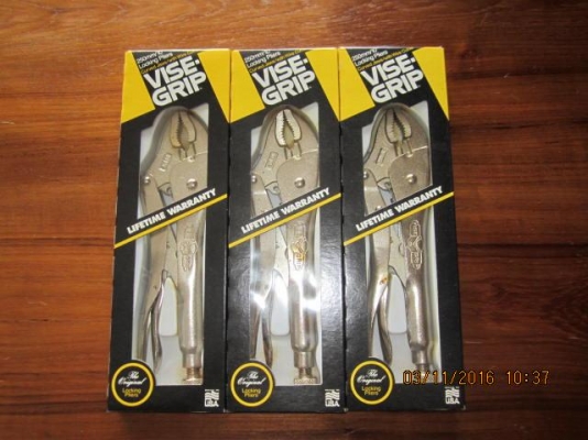 ขายคีมล็อกVISE-GRIP 10WR Made in USA.งานเก่าเก็บยี่สิบกว่าปี