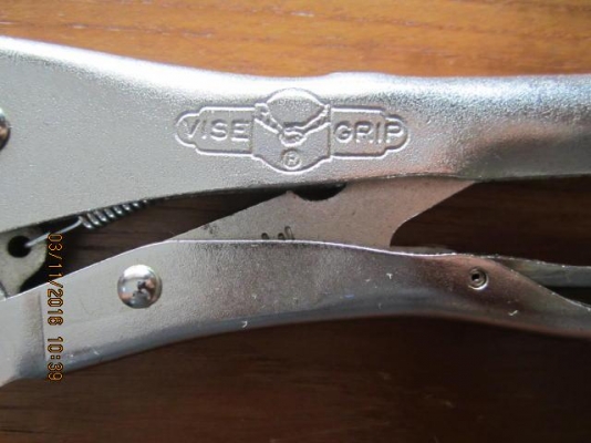 ขายคีมล็อกVISE-GRIP 10WR Made in USA.งานเก่าเก็บยี่สิบกว่าปี