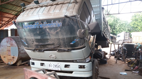 ขาย 790,000 สิบล้อดั้มแม่=ลูก 2 คาน HINO FM 3 M เครื่องดี เกียร์แรง (รถจอด) เอกสารพร้อมทั้งแม่ทั้งลู