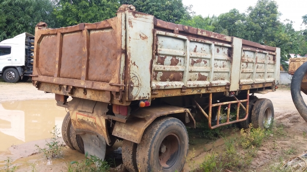 ขาย 790,000 สิบล้อดั้มแม่=ลูก 2 คาน HINO FM 3 M เครื่องดี เกียร์แรง (รถจอด) เอกสารพร้อมทั้งแม่ทั้งลู