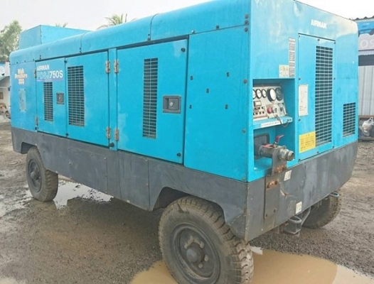 เครื่องปั๊มลม 21 บาร์ Airman-PDSJ750S-750cfm. ปั๊มลมแรงดันสูง เจาะบ่อบาดาล by OEK