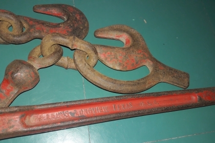 ขายตะขอเหล็กงานเมกาTEXAS MADE IN USA.สภาพดี