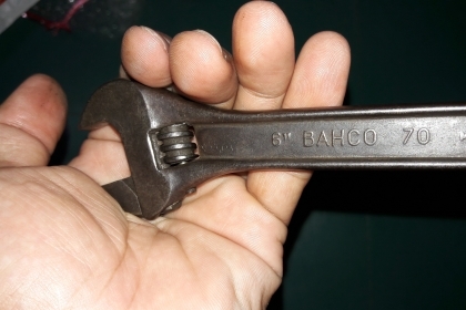 ขายประแจเลื่อน BAHCO 6" , 8"MADE IN SWEDEN.งานเก่าสภาพใช้งาน