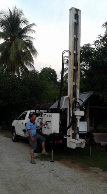 บริการต่อรถเจาะน้ำบาดาลระบบไฮดรอลิก