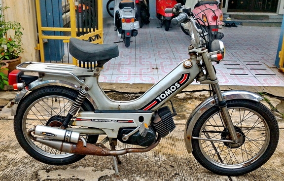 หลุดมัดจำ รถแนวๆ TOMOS เพิ่งมาจากญี่ปุ่น